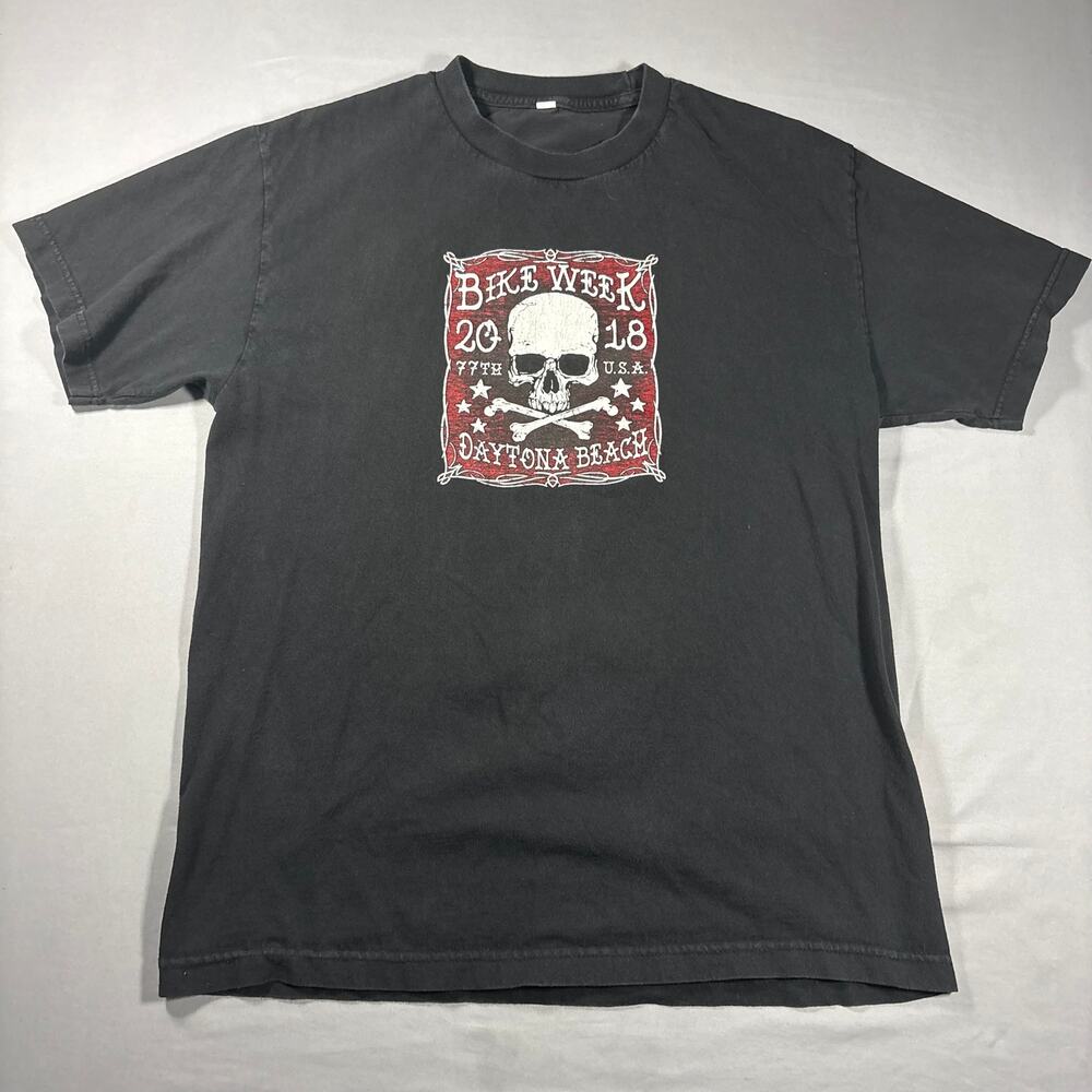 Bike week daytona black t shirt